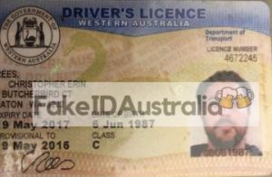 western australia fake id